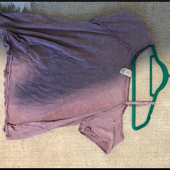 Free People Purple Top - Picture 2 of 2